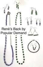 Rene’s BBPD by Rene' Despres©2023, an original design by Rene' Despres All Rights Reserved taught exclusively at Bead Jungle, Henderson, NV Rene’s BBPD by Rene' Despres©2023 Necklace or bracelet, stringing beads, attaching a Clasp, using crimps and jump Rings