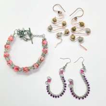 Basic Wire Skills by Charlene Furukawa©2025, Wire, Wire Weaving, Wire Wrapping, Wire Class, Wire Weaving Class Henderson Nevada, Wire Weaving Las Vegas 	