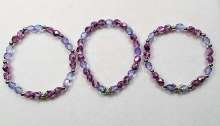 Stretch Bracelet Stack by Rene' Despres©2023 Stretch cord, Stringing beads and tying knots